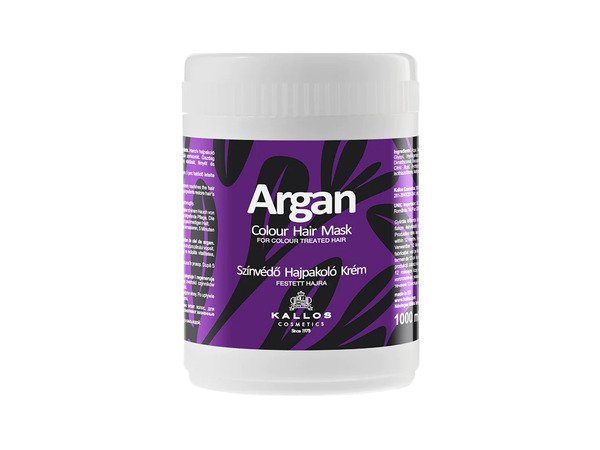 Kallos Argán Színvédő Hajpakoló Krém 1000 ml